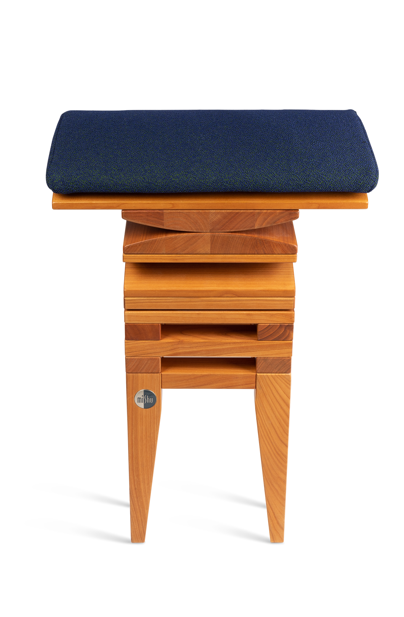 MiShu Stoffkissen Dunkelblau