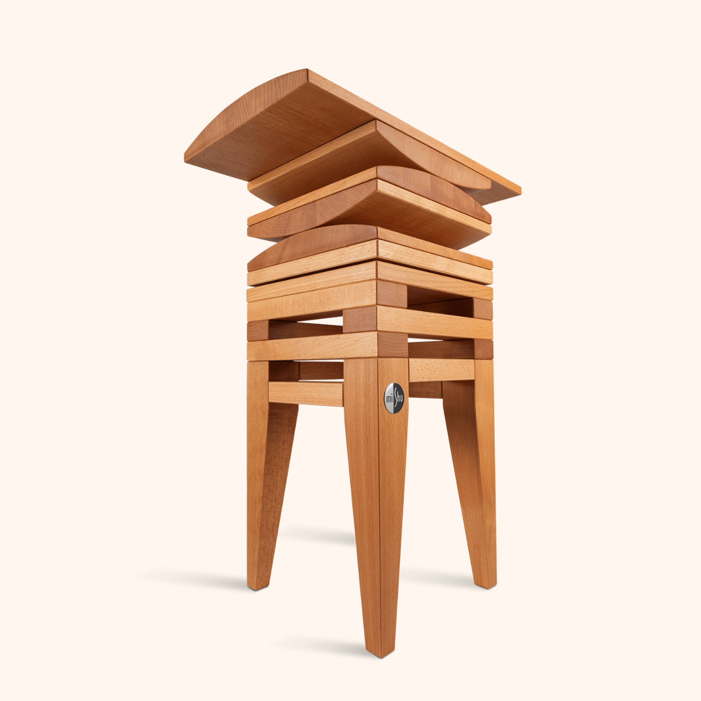 MiShu Classic Buche Schrägansicht Größe XS