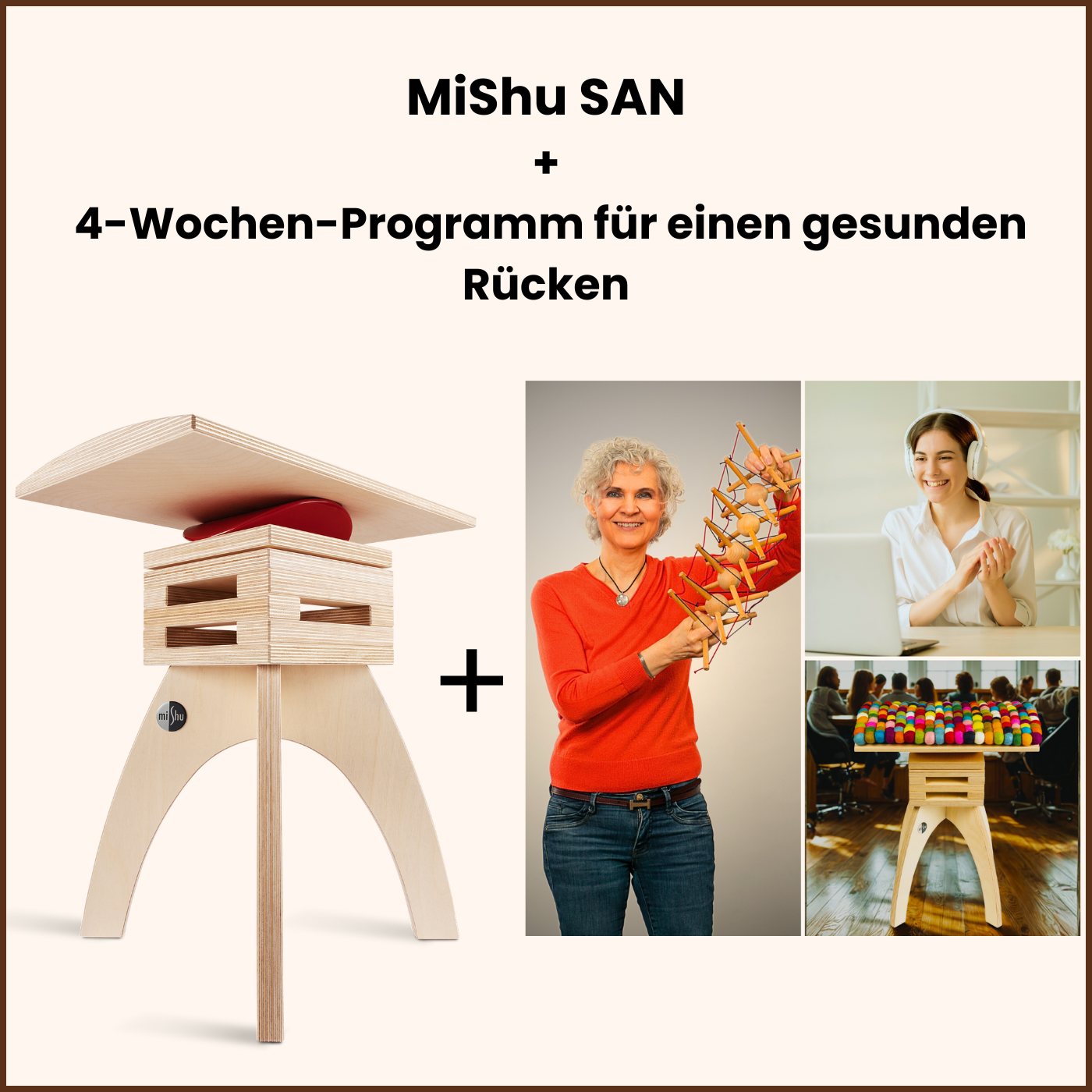 Paket Rückengesundheitstraining + MiShu SAN