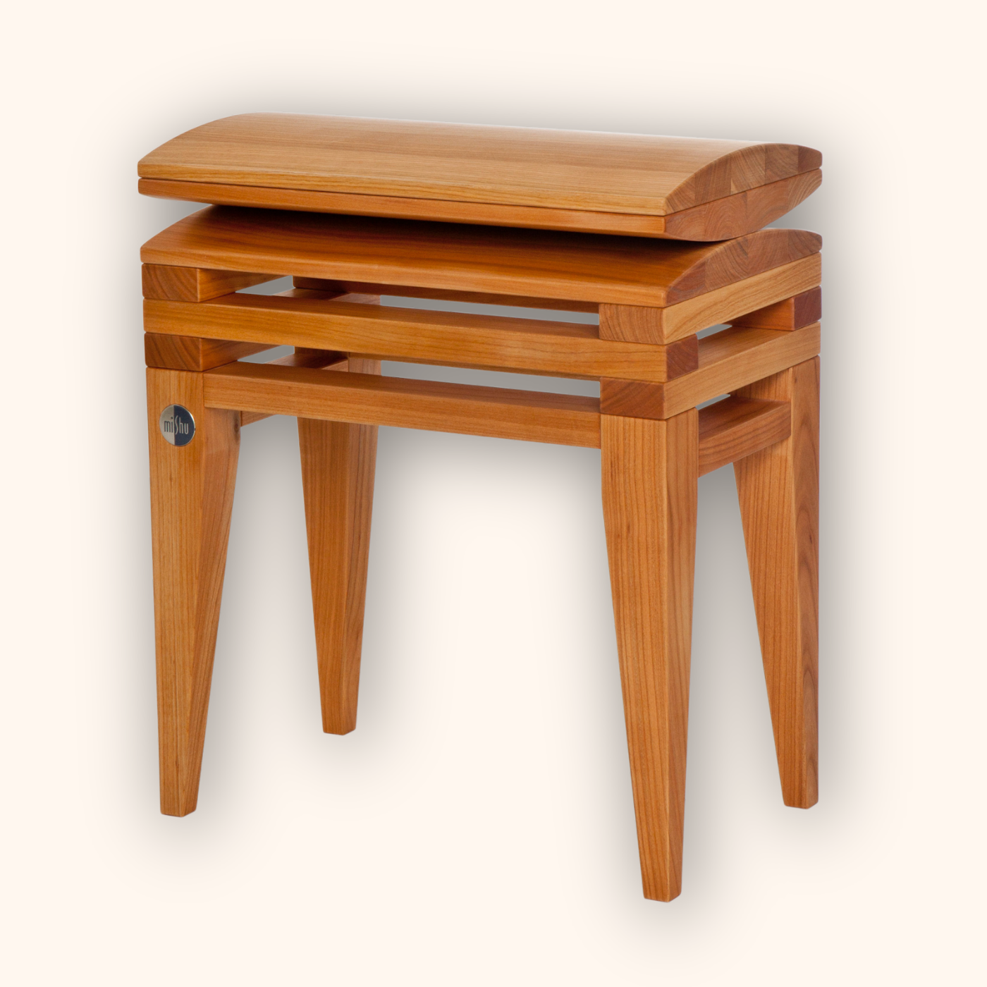 Klavierbank in Kirsche