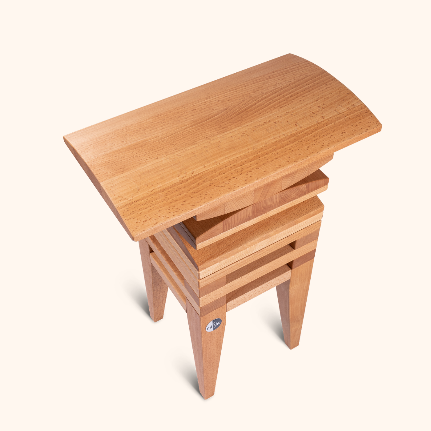 MiShu Classic Buche Topansicht schräg