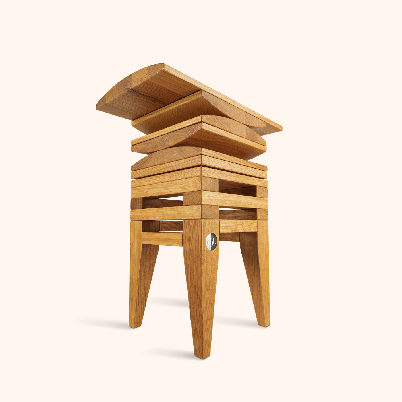 MiShu ClassicEiche Schrägansicht Größe XS