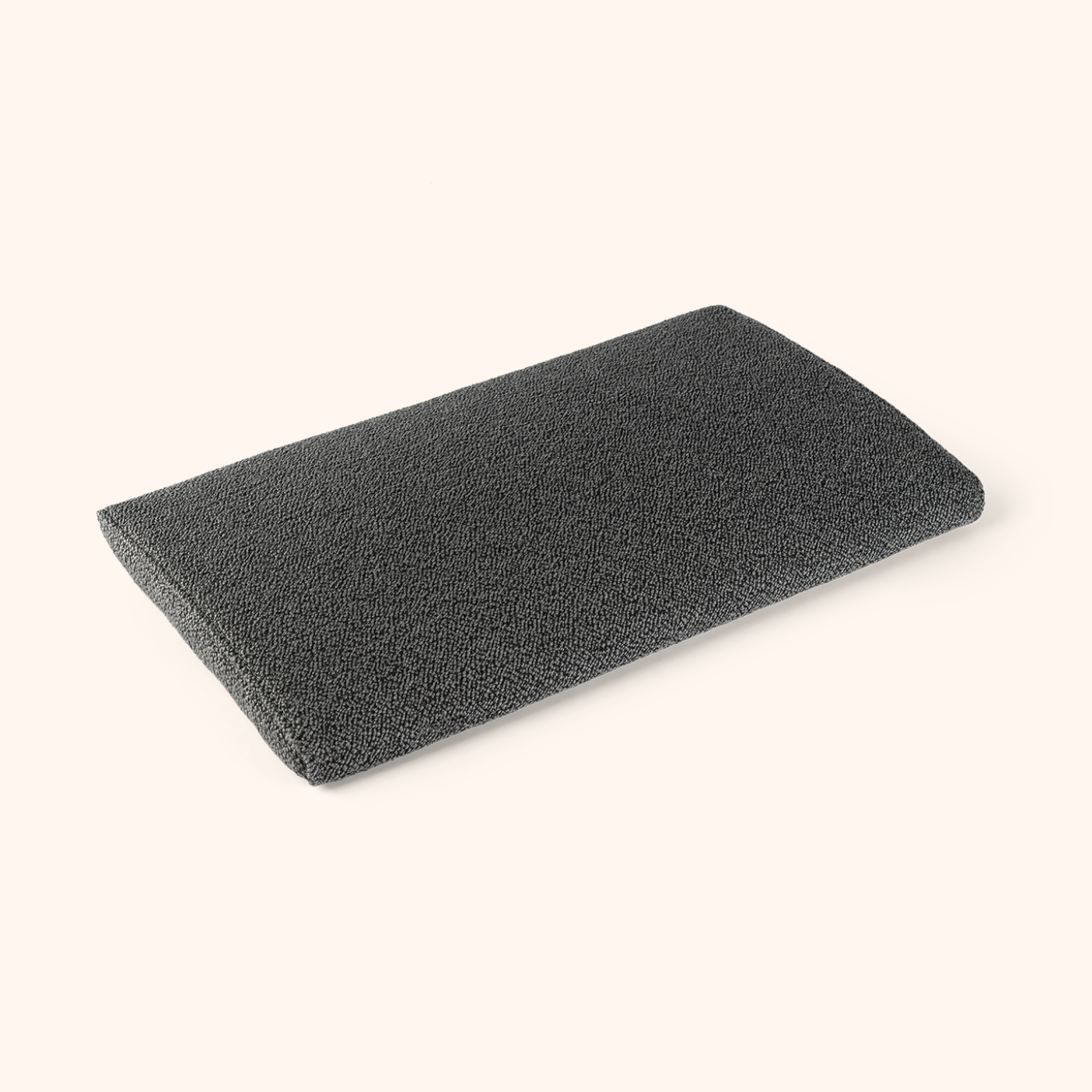 Kissen anthrazit Nahaufnahme