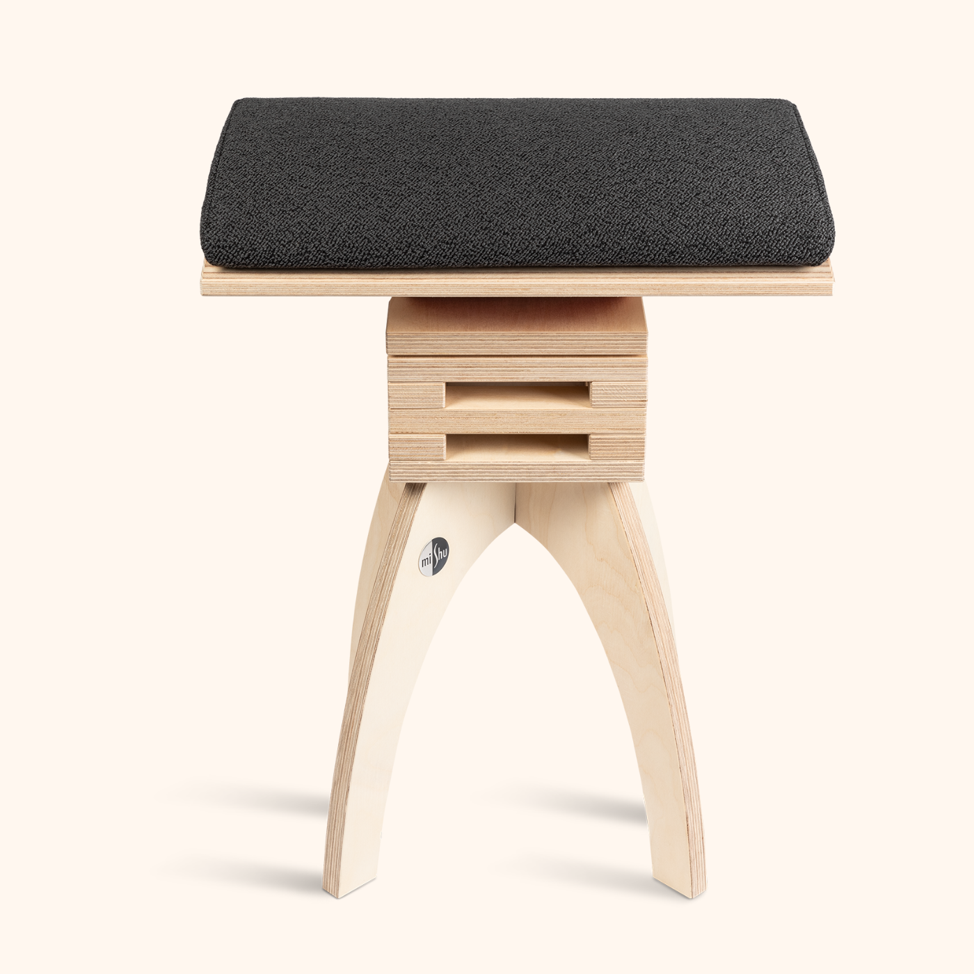 Kissen anthrazit auf san 